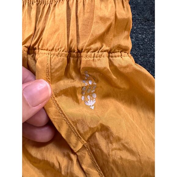 Free People Movement The Way Home Golden Shorts Size Medium - Picture 7 of 9